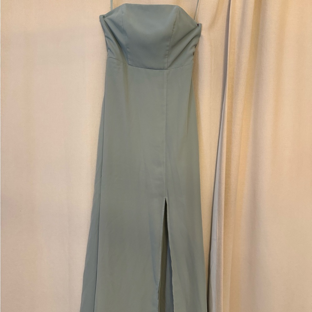 Birdy Grey Strapless Sage Dress